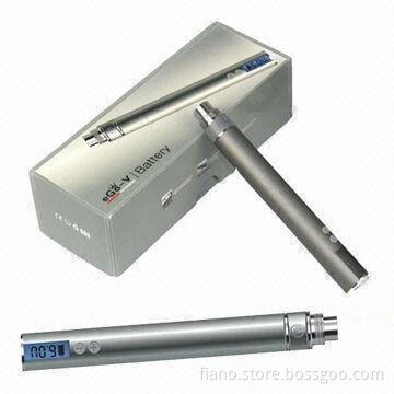 eGo-VV Electronic Cigarettes with Variable Voltage and 650/900/1,100mAh Battery Capacity